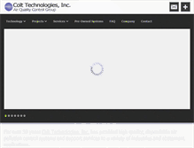 Tablet Screenshot of colttechnologies.net